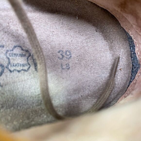 Naot Women's 8 8.5  EU 39 Yarrow Camel Tan Lace Up Ghillie Wedge Sandals - Picture 5 of 5